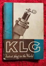 KLG SPARK PLUGS 1936 CATALOGUE 64 PAGES VERY RARE VGC