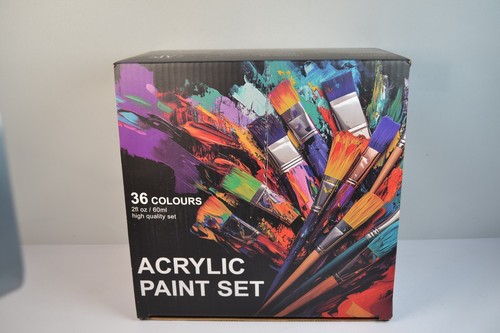 Colours acrylic paint set - acrylic,