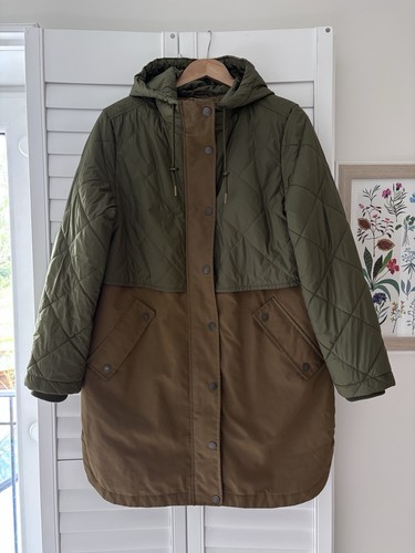 Boden hooded quilted long coat - boden,