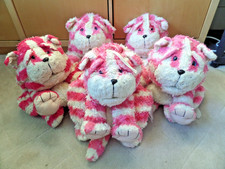 5X OFFICIAL LARGE 21" BAGPUSS WITH POUCH FOR HOT WATER BOTTLE OR PYJAMAS