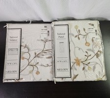 NEW VTG Curtain Set "Melody"