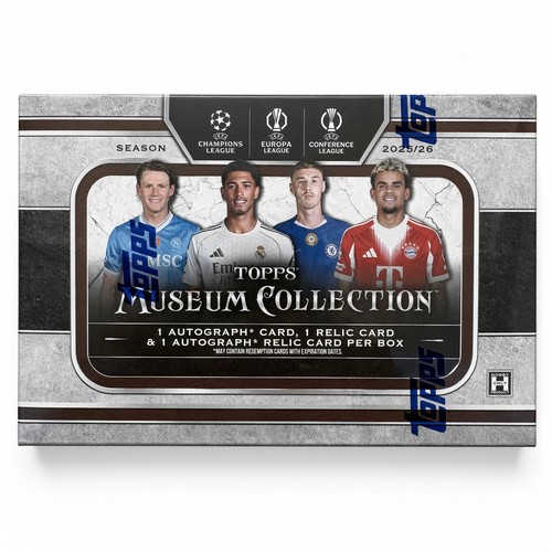 Topps museum collection uefa - museum,
