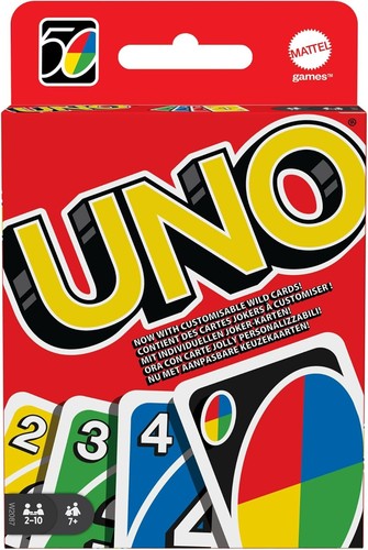 Mattel uno classic card game - mattel,