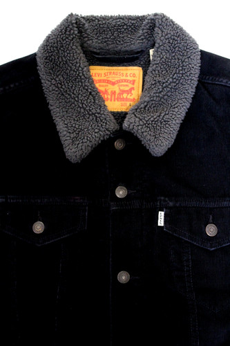 Levi corduroy sherpa trucker - corduroy,