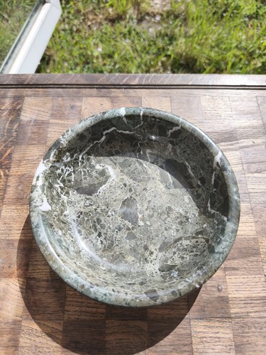 Rock agate stone bowl - rock, heavy