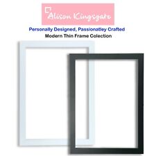 Thin Photo Frames For Art Black Modern White Picture Poster Frames A2 A3 A4 A5