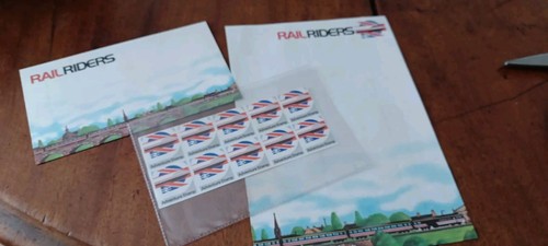 Rail riders envelope and - envelope,
