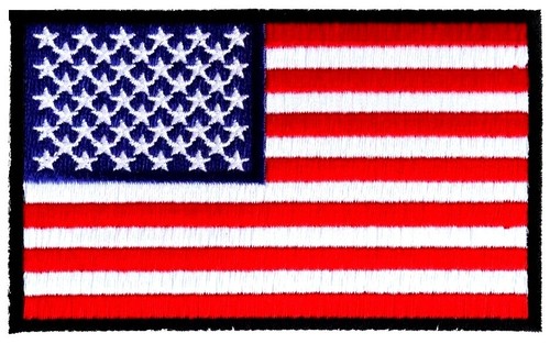 American flag patch usa stars - flag,