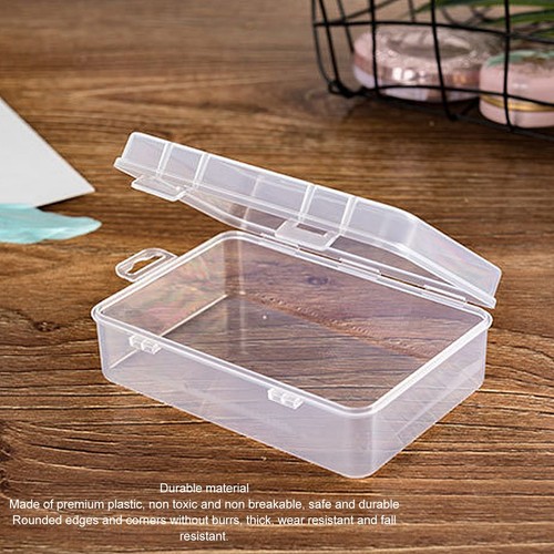 5pcs clear small container - container, box