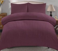 Seersucker duvet set poly - duvet,