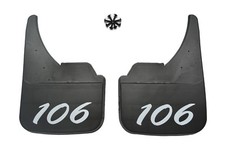 Universal Car Front Rear To Fit Peugeot Model 106 Mud Flaps Guard New