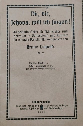 Bruno leipold dir - leipold, dir,