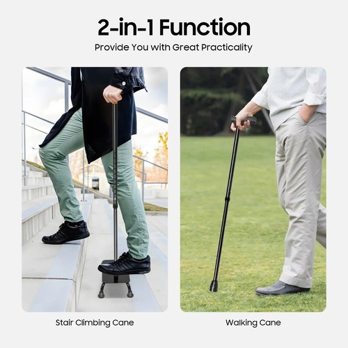 Stair climbing assist cane - climbing,