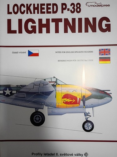 Model press lockheed 38 - model, p-38