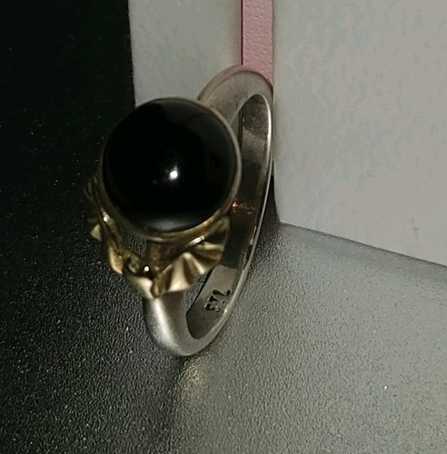 Hamond whitby jet 9ct gold - hamond,