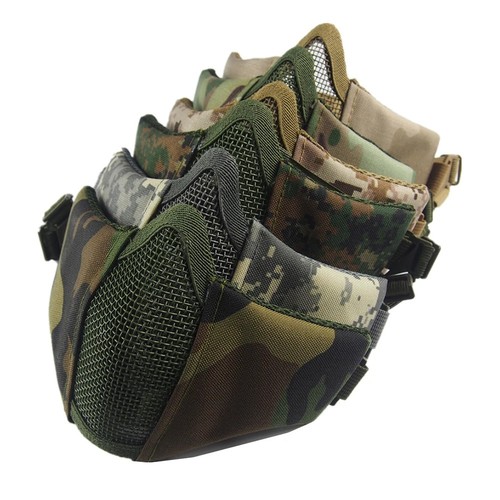 Tactical steel mesh half - tactical, face