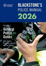 Blackstones Police Manuals 2026 Paperbac