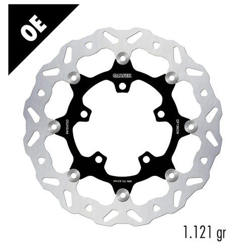 Brake disc galfer df136cw - brake,