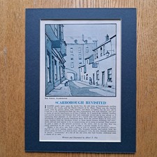 Scarborough, Bar Street  - Print 1954