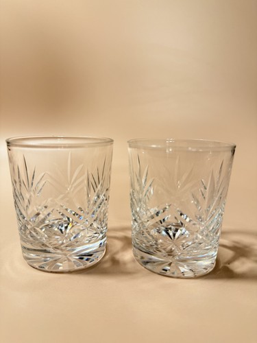 Pair thomas webb crystal - thomas,