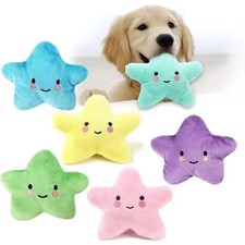 Plush Star Shape Squeaky Dog