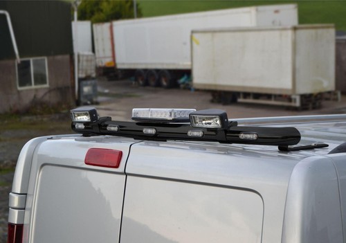 Black rear roof bar - black,