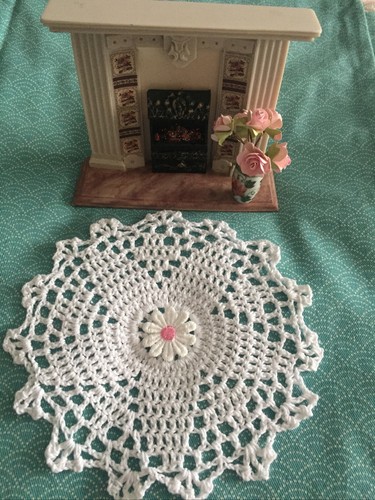 Dolls house rug mat - dolls, /