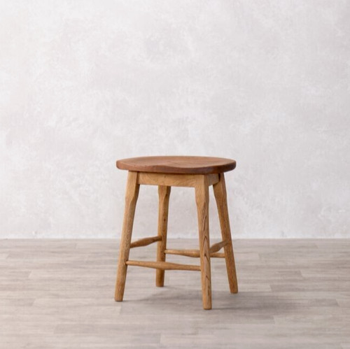 Vintage style bar - stool, wooden