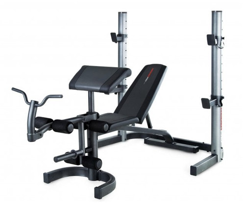 Gym weiderpro 490dc bench - weiderpro, bench+rack