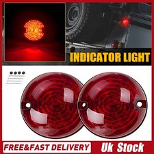 2x73MM Amber Lens LED Light