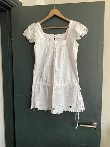White gypsy style top size - size, 10