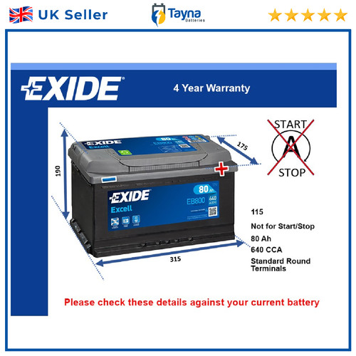 Battery fits chrysler voyager - battery,