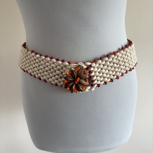 Boho vintage shell - vintage, belt