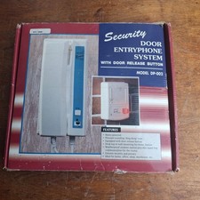 Security Door entry phone system, model DP-002 Vintage new old stock. 1990's