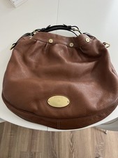 Mulberry Oversized Mitzy Hobo Large Bag in Oak Tab And Brass Hardware