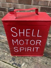 Vintage Shell Petrol Can