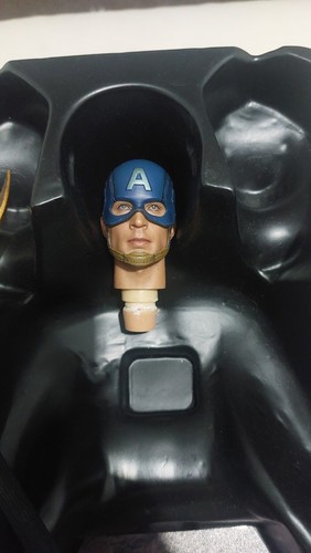 Hottoys captain america head - hottoys,
