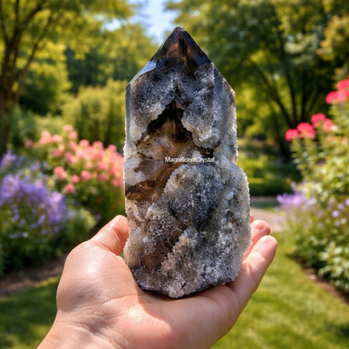 Natural black sphalerite - natural,