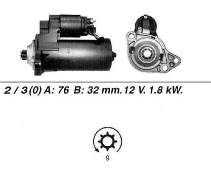Genuine wai starter - starter, for