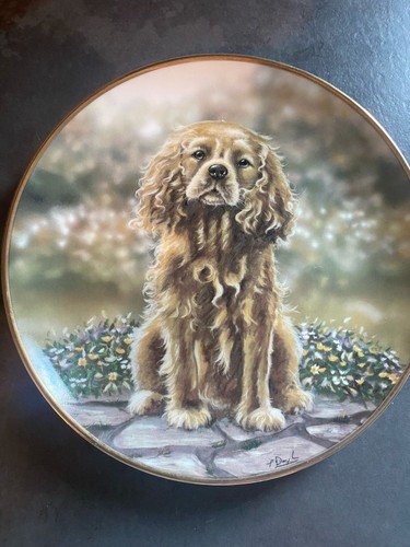 Danbury mint collectable plate - mint,