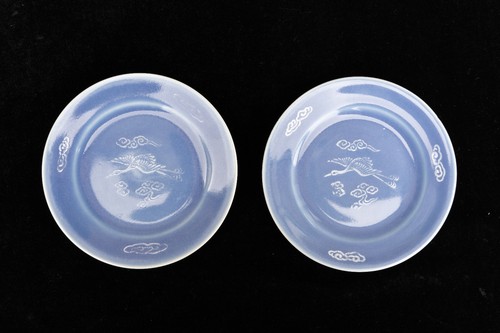 Pair chinese clair lune - pair, of