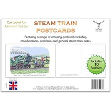 STEAM TRAIN HUMOUR CARTOON