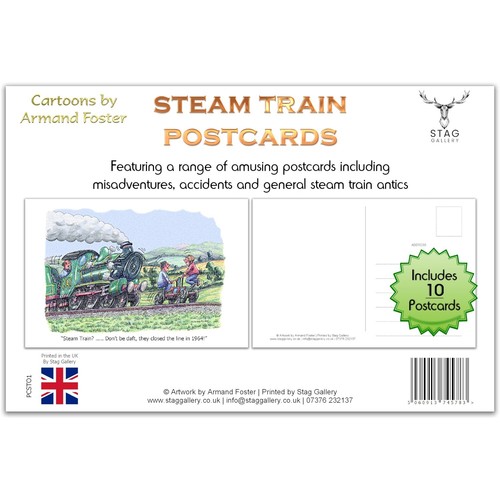 Steam train humour - steam,