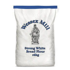 Wessex Mill Strong White Bread Flour - 16kg | High Protein Bread Flour