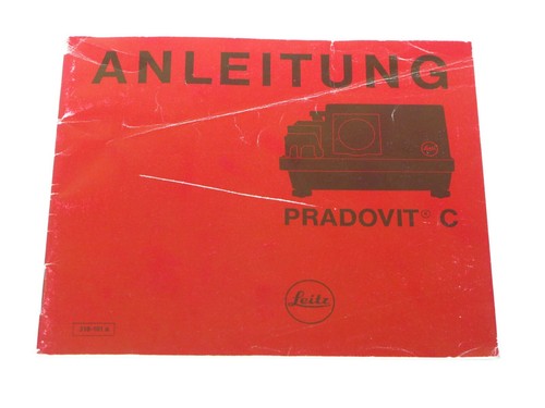 Leitz pradovit slide - leitz, c