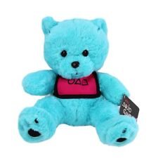 Squid Game Teddy Blue - Approx 25cm Plush Toy Original Teddy Bear Licensed