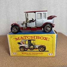Matchbox Models Of Yesteryear Y7 1912 Rolls Royce Boxed By Lesney