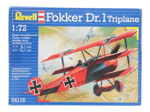 04116 revell scale fokker - revell, 1:72