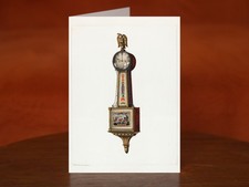 Banjo Clock by M. Rosenshield von Paulin (ca.1937) - A5 Art Print Greeting Card