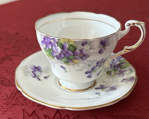 Vtg paragon violetta bone - vtg,